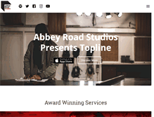 Tablet Screenshot of abbeyroad.com